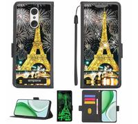 Aroepurt Coque Compatible pour Emporia Smart 4 Coque Étui Housse Case Support [avec Film Protecteur HD d'une dureté de 9H] [Blocage RFID][Paillettes dorées + Brillantes] LPT-TT