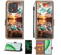 Aroepurt Coque Compatible pour Emporia Smart.6 Coque Étui Housse Case Support [avec Film Protecteur HD d'une dureté de 9H] [Blocage RFID][Effet Lumineux Sombre] LPT-FJ