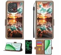 Aroepurt Coque Compatible pour Emporia Smart.6 E6 Coque Étui Housse Case Support [avec Film Protecteur HD d'une dureté de 9H] [Blocage RFID][Effet Lumineux Sombre] LPT-FJ