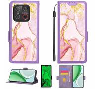 Aroepurt Coque Compatible pour Emporia Smart.6 Lite Coque Étui Housse Case Support [avec Film Protecteur HD d'une dureté de 9H] [Blocage RFID][Paillettes dorées + Brillantes] LPT-FDL