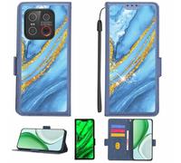 Aroepurt Coque Compatible pour Emporia Smart.6 Lite Coque Étui Housse Case Support [avec Film Protecteur HD d'une dureté de 9H] [Blocage RFID][Paillettes dorées + Brillantes] LPT-LDL