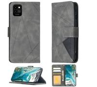 Aroepurt Coque Compatible pour Energizer U506S Coque Étui Housse Case Support [avec Trempé 9H Protection D'écran] BF05 Grey