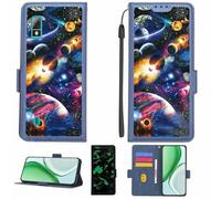 Aroepurt Coque Compatible pour Fairphone 2 Coque Étui Housse Case Support [avec Film Protecteur HD d'une dureté de 9H] [Blocage RFID][Effet Lumineux Sombre] LPT-XQ