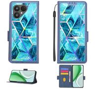 Aroepurt Coque Compatible pour Fairphone 6 Gen.6 Coque Étui [avec Trempé 9H Protection D'écran][Blocage RFID][Lumière réfléchie aux Couleurs Vives] PTL-LS