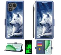 Aroepurt Coque Compatible pour Fairphone 6 Gen.6 Coque Étui [avec Trempé 9H Protection D'écran][Blocage RFID][Effet Lumineux] PTL-Lang