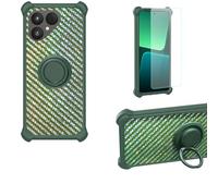 Aroepurt Coque Compatible pour Fairphone 6 Gen.6 Coque Étui [avec Trempé 9H Protection D'écran] Case Support de Bague PC + Silicone TZZH-LV