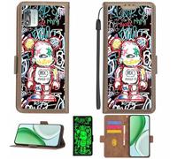 Aroepurt Coque Compatible pour Gemini UW505 Coque Étui Housse Case Support [avec Film Protecteur HD d'une dureté de 9H] [Blocage RFID][Effet Lumineux Sombre] LPT-MXX