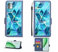 Aroepurt Coque Compatible pour Gemini UW505 Coque Étui Housse Case Support [avec Film Protecteur HD d'une dureté de 9H] [Blocage RFID][Effet de réfraction] LPT-LS