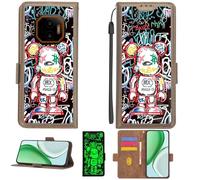 Aroepurt Coque Compatible pour Hammer Energy X2 Coque Étui [avec Trempé 9H Protection D'écran][Blocage RFID][Effet Lumineux] PTZ-MXX