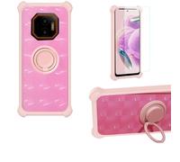 Aroepurt Coque Compatible pour Hammer Energy X2 Coque Étui [avec Trempé 9H Protection D'écran] Case Support de Bague PC + Silicone TZZH-Fen