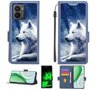 Aroepurt Coque Compatible pour HMD Fuse Coque Étui [avec Trempé 9H Protection D'écran][Blocage RFID][Effet Lumineux] PTL-Lang