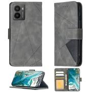 Aroepurt Coque Compatible pour Hmd Fusion X1 Coque Étui Housse Case Support [avec Trempé 9H Protection D'écran] BF05 Grey