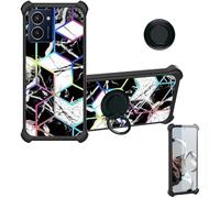 Aroepurt Coque Compatible pour Hmd Pulse 5G Coque Étui [avec Trempé 9H Protection D'écran] Case Support de Bague PC + Silicone IMDH-HS