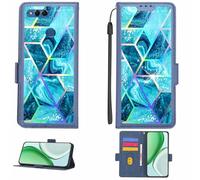 Aroepurt Coque Compatible pour Honor 7X Coque Étui Housse Case Support [avec Film Protecteur HD d'une dureté de 9H] [Blocage RFID][Effet de réfraction] LPT-LS