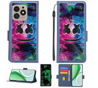 Aroepurt Coque Compatible pour Hotwav Note 13 Max Coque Étui Housse Case Support [avec Film Protecteur HD d'une dureté de 9H] [Blocage RFID][Effet Lumineux Sombre] LPT-BQ