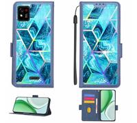 Aroepurt Coque Compatible pour Konrow TOUCH55 Plus Coque Étui Housse Case Support [avec Film Protecteur HD d'une dureté de 9H] [Blocage RFID][Effet de réfraction] LPT-LS