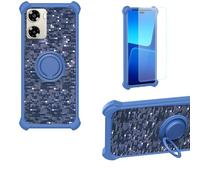 Aroepurt Coque Compatible pour Lava Blaze Dragon Coque Étui [avec Trempé 9H Protection D'écran] Case Support de Bague PC + Silicone TZZH-LAN