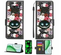 Aroepurt Coque Compatible pour LG G8X ThinQ Coque Étui Housse Case Support [avec Film Protecteur HD d'une dureté de 9H] [Blocage RFID][Effet Lumineux Sombre] LPT-LZM