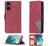 Aroepurt Coque Compatible pour Logicom Comet Coque Étui Housse Case Support [avec Trempé 9H Protection D'écran] BF05 Red