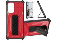 Aroepurt Coque Compatible pour Logicom Elio Coque Étui Case Cover Hybride [avec Protection d'écran en Verre trempé] [Support magnétique Pliable] Rosa