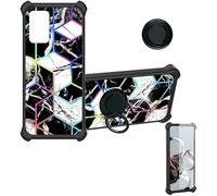 Aroepurt Coque Compatible pour Maze Speed M65P M65 M6561 Coque Étui [avec Trempé 9H Protection D'écran] Case Support de Bague PC + Silicone IMDH-HS