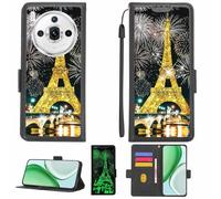 Aroepurt Coque Compatible pour Nubia Z60S Pro Coque Étui Housse Case Support [avec Film Protecteur HD d'une dureté de 9H] [Blocage RFID][Paillettes dorées + Brillantes] LPT-TT