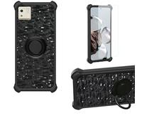 Aroepurt Coque Compatible pour Onyx Boox P6 Pro Color Coque Étui [avec Trempé 9H Protection D'écran] Case Support de Bague PC + Silicone TZZH-HEI