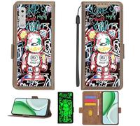 Aroepurt Coque Compatible pour Onyx BOOX Palma 2 Pro eReader Coque Étui [avec Trempé 9H Protection D'écran][Blocage RFID][Effet Lumineux] PTZ-MXX