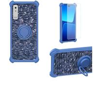 Aroepurt Coque Compatible pour Onyx BOOX Palma 2 Pro eReader Coque Étui [avec Trempé 9H Protection D'écran] Case Support de Bague PC + Silicone TZZH-LAN