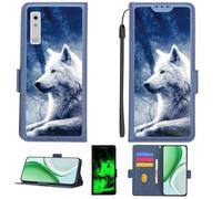 Aroepurt Coque Compatible pour Onyx BOOX Palma 2 Pro eReader Coque Étui [avec Trempé 9H Protection D'écran][Blocage RFID][Effet Lumineux] PTL-Lang