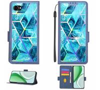 Aroepurt Coque Compatible pour Orbic Joy 4G Prepaid Coque Étui Housse Case Support [avec Film Protecteur HD d'une dureté de 9H] [Blocage RFID][Effet de réfraction] LPT-LS