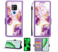 Aroepurt Coque Compatible pour Ordissimo LeNuméro2 Coque Étui Housse Case Support [avec Film Protecteur HD d'une dureté de 9H] [Blocage RFID][Paillettes dorées + Brillantes] LPT-ZDL