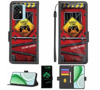 Aroepurt Coque Compatible pour Oscal Tiger 10 Coque Étui Housse Case Support [avec Film Protecteur HD d'une dureté de 9H] [Blocage RFID][Effet Lumineux Sombre] LPT-JGP