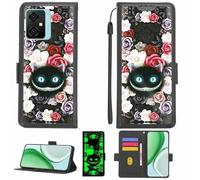 Aroepurt Coque Compatible pour Oscal Tiger 10 Coque Étui Housse Case Support [avec Film Protecteur HD d'une dureté de 9H] [Blocage RFID][Effet Lumineux Sombre] LPT-LZM