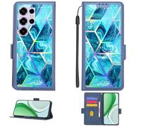 Aroepurt Coque Compatible pour OUKITEL C1 Plus Coque Étui [avec Trempé 9H Protection D'écran][Blocage RFID][Lumière réfléchie aux Couleurs Vives] PTL-LS