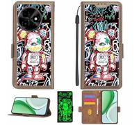 Aroepurt Coque Compatible pour Philips S7710 Coque Étui Housse Case Support [avec Film Protecteur HD d'une dureté de 9H] [Blocage RFID][Effet Lumineux Sombre] LPT-MXX