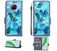 Aroepurt Coque Compatible pour POCO F2 Pro Coque Étui Housse Case Support [avec Film Protecteur HD d'une dureté de 9H] [Blocage RFID][Effet de réfraction] LPT-LS