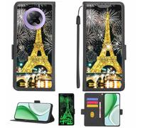 Aroepurt Coque Compatible pour POCO F2 Pro Coque Étui Housse Case Support [avec Film Protecteur HD d'une dureté de 9H] [Blocage RFID][Paillettes dorées + Brillantes] LPT-TT