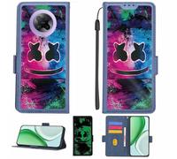 Aroepurt Coque Compatible pour POCO F2 Pro Coque Étui Housse Case Support [avec Film Protecteur HD d'une dureté de 9H] [Blocage RFID][Effet Lumineux Sombre] LPT-BQ