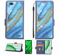 Aroepurt Coque Compatible pour Polaroid Cosmo K2 Pspck20a0 Coque Étui Housse Case Support [avec Film Protecteur HD d'une dureté de 9H] [Blocage RFID][Paillettes dorées + Brillantes] LPT-LDL