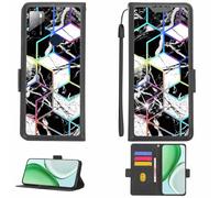 Aroepurt Coque Compatible pour Qubo X668 Coque Étui Housse Case Support [avec Film Protecteur HD d'une dureté de 9H] [Blocage RFID][Effet de réfraction] LPT-HS