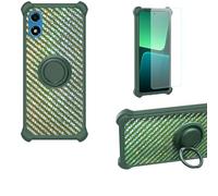 Aroepurt Coque Compatible pour RAZ Memory Cell Phone 2024 2025 Coque Étui [avec Trempé 9H Protection D'écran] Case Support de Bague PC + Silicone TZZH-LV