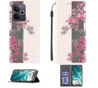 Aroepurt Coque Compatible pour Realme 14T 5G Coque Étui Housse Case Support [avec Trempé 9H Protection D'écran] CPT18