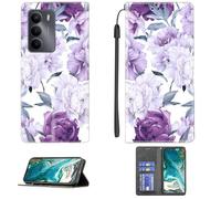 Aroepurt Coque Compatible pour Realme C73 5G Rmx3945 Coque Étui Housse Case Support [avec Trempé 9H Protection D'écran] CPT24