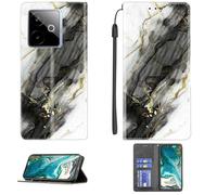 Aroepurt Coque Compatible pour Realme GT 7T Coque Étui Housse Case Support [avec Trempé 9H Protection D'écran] CPT12