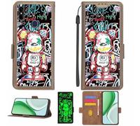 Aroepurt Coque Compatible pour SIM Free Alba 5.7 Coque Étui Housse Case Support [avec Film Protecteur HD d'une dureté de 9H] [Blocage RFID][Effet Lumineux Sombre] LPT-MXX