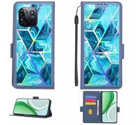 Aroepurt Coque Compatible pour SPC Discovery 2 Coque Étui Housse Case Support [avec Film Protecteur HD d'une dureté de 9H] [Blocage RFID][Effet de réfraction] LPT-LS