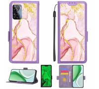 Aroepurt Coque Compatible pour SPC Discovery 2 ME Coque Étui Housse Case Support [avec Film Protecteur HD d'une dureté de 9H] [Blocage RFID][Paillettes dorées + Brillantes] LPT-FDL