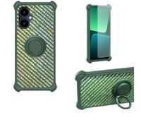 Aroepurt Coque Compatible pour SPC ZEUS 2 Coque Étui [avec Trempé 9H Protection D'écran] Case Support de Bague PC + Silicone TZZH-LV