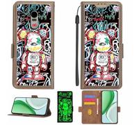 Aroepurt Coque Compatible pour Swissvoice G50 Coque Étui Housse Case Support [avec Film Protecteur HD d'une dureté de 9H] [Blocage RFID][Effet Lumineux Sombre] LPT-MXX